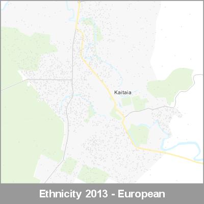 Ethnicity Kaitaia European ProductImage 2013