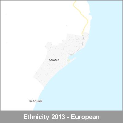 Ethnicity Kawhia European ProductImage 2013
