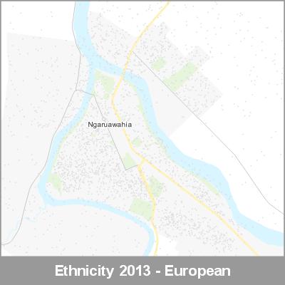 Ethnicity Ngaruawahia European ProductImage 2013