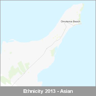 Ethnicity Omokoroa Beach Asian ProductImage 2013
