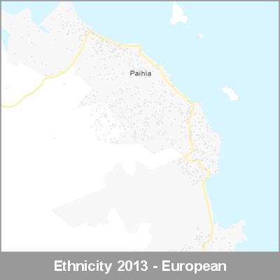 Ethnicity Paihia European ProductImage 2013