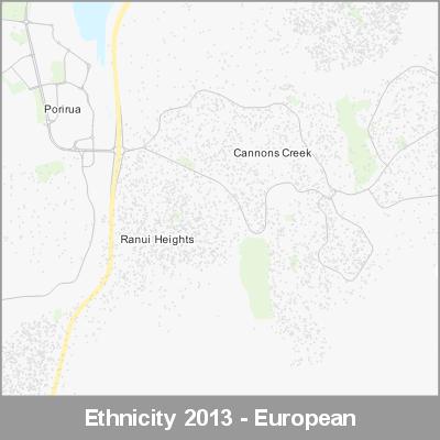 Ethnicity Porirua European ProductImage 2013
