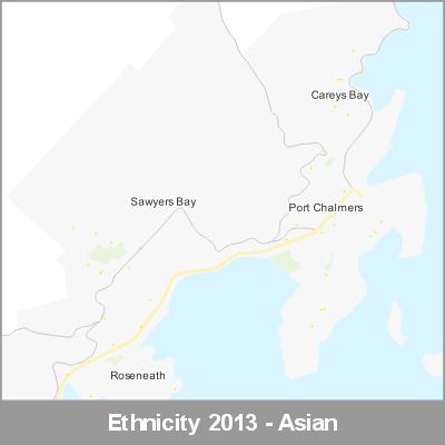 Ethnicity Port Chalmers Asian ProductImage 2013