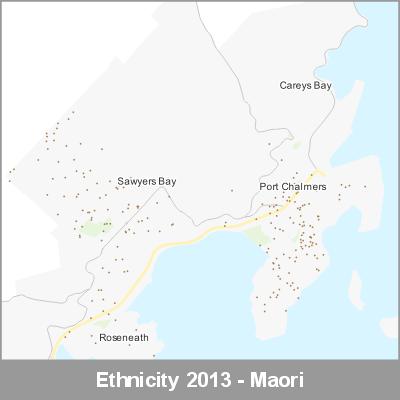 Ethnicity Port Chalmers Maori ProductImage 2013