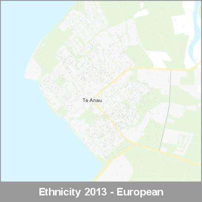 Ethnicity Te Anau European ProductImage 2013