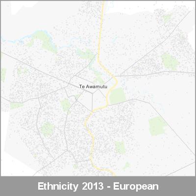 Ethnicity Te Awamutu European ProductImage 2013