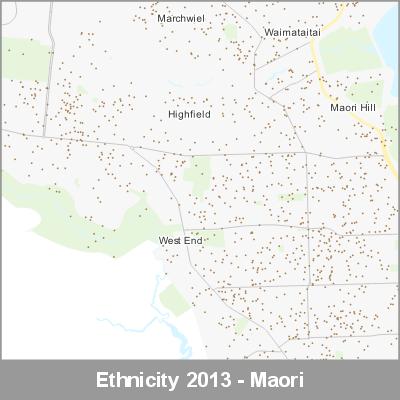 Ethnicity Timaru Maori ProductImage 2013