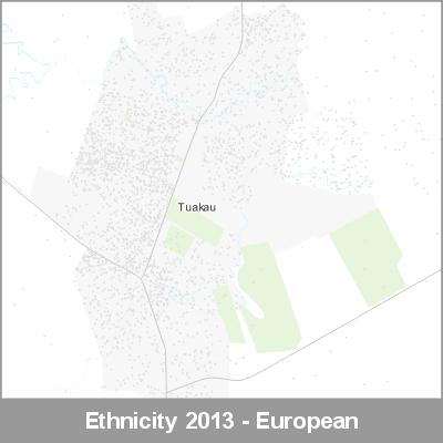 Ethnicity Tuakau European ProductImage 2013