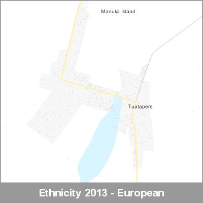 Ethnicity Tuatapere European ProductImage 2013