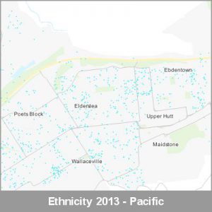Ethnicity Upper Hutt Pacific ProductImage 2013