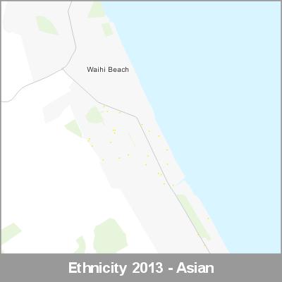 Ethnicity Waihi Beach Asian ProductImage 2013