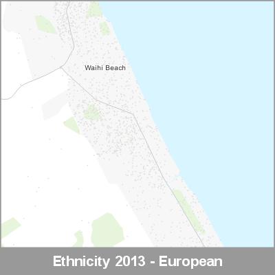 Ethnicity Waihi Beach European ProductImage 2013