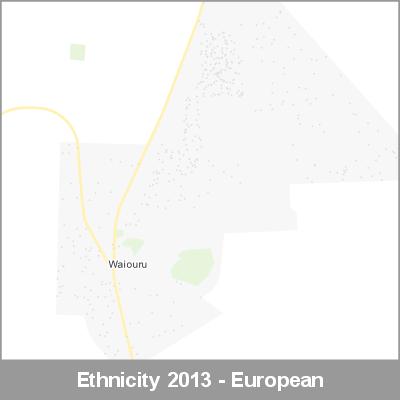 Ethnicity Waiouru European ProductImage 2013