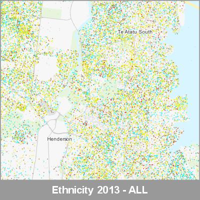 Ethnicity West Auckland ALL ProductImage 2013