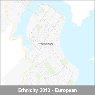 Ethnicity Whangamata European ProductImage 2013