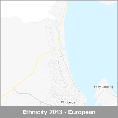 Ethnicity Whitianga European ProductImage 2013
