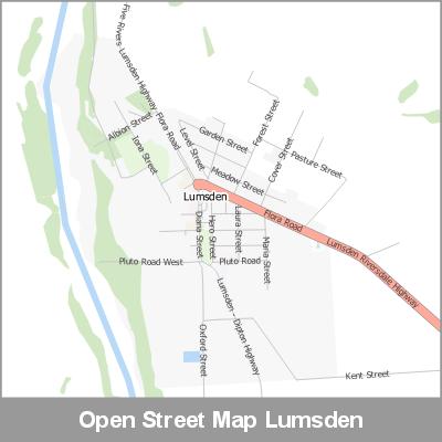 2020 Street Map Lumsden - Digital Maps