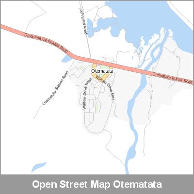 2020 Street Map Otematata Digital Maps