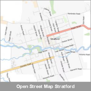 2020 Street Map Stratford - Digital Maps